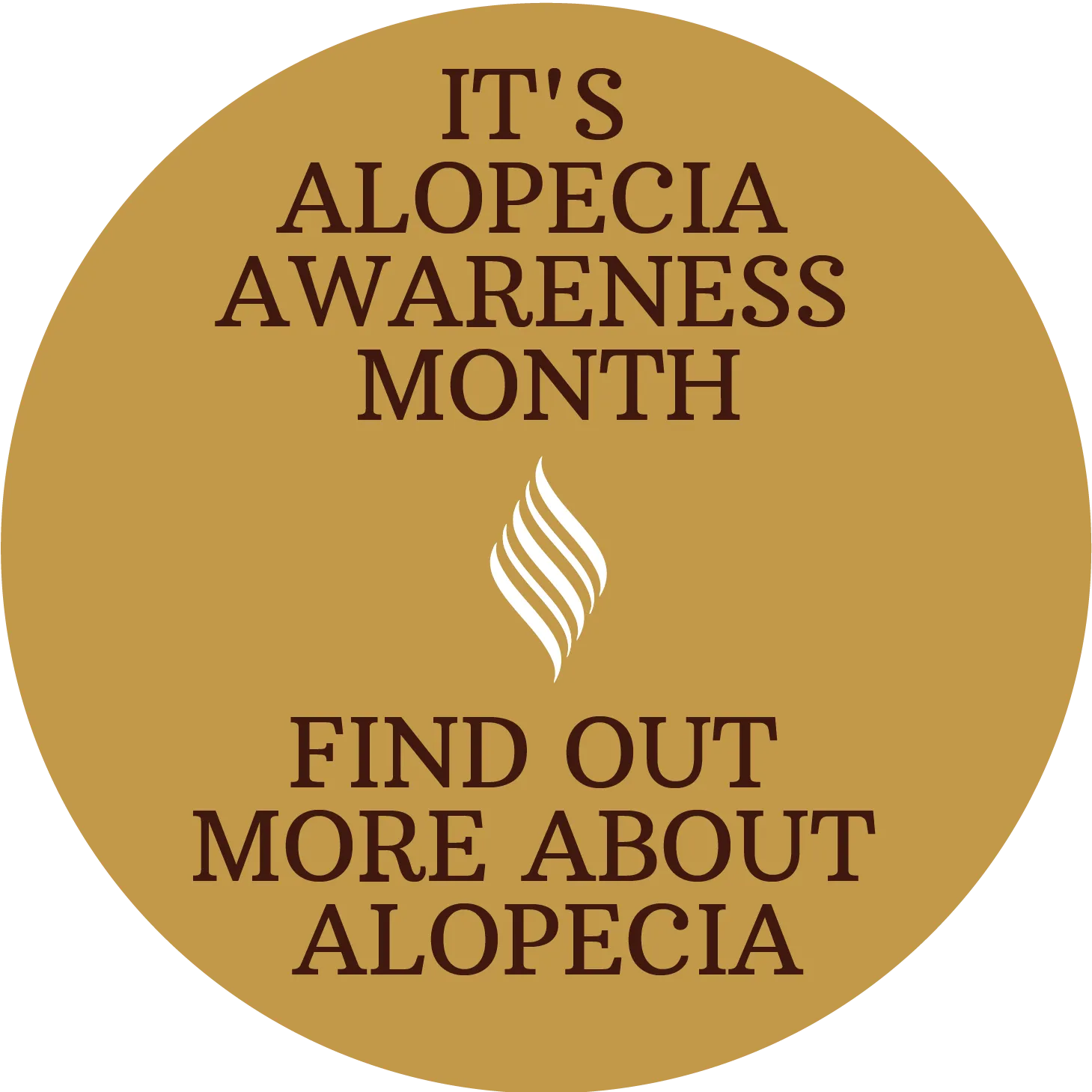 roundel advertising alopecia awareness month