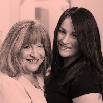 Marion and Jo with their new systems