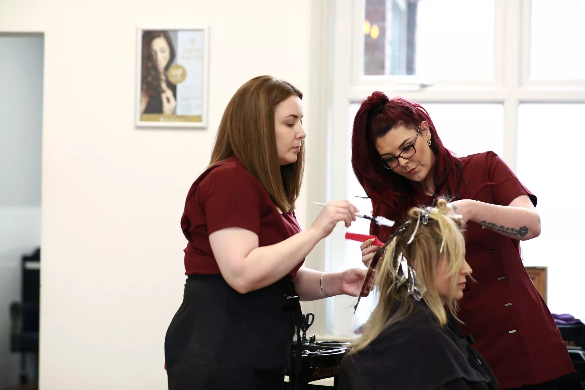 Meet the Team and see Charlotte and Rachael working together to create a beautiful Enhancer System for a Hair Solved Client